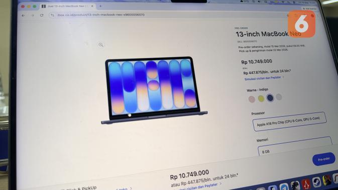 Harga MacBook Neo di Indonesia Terungkap, Varian 256GB atau 512GB Lebih Masuk Akal?
