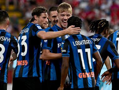 Liga-liga top Eropa musim 2022/2023 yang telah berlangsung sebanyak 6 hingga 7 pekan tampak tak bersahabat dengan klub-klub unggulan. Beberapa klub unggulan rata-rata telah mengalami kekalahan di awal musim ini. Kejutan justru ditampilkan 5 klub non-unggulan berikut ini yang belum tersentuh sekalipun kekalahan. Berikut kelima klub tersebut. (AFP/Miguel Medina)