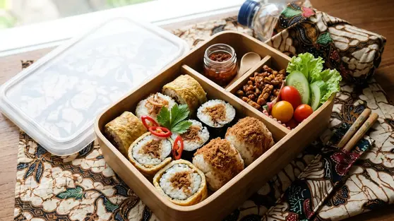Resep Nasi Uduk Gulung Abon yang Praktis dan Antiribet