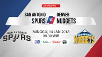 San Antonio Spurs Vs Denver Nuggets (Bola.com/Adreanus Titus)