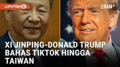 Xi Jinping Teleponan dengan Donald Trump, Bahas Tiktok hingga Taiwan