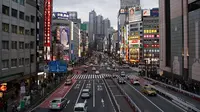 Ilustrasi suasana kota Jepang. (pixabay)
