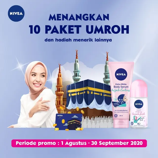 Usir Gerah Beraktivitas dengan NIVEA Hijab Series, Bonusnya Bisa Menangkan Umroh Gratis