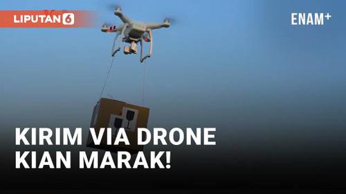 VIDEO: Persaingan Mengembangkan Layanan Pengiriman dengan Drone