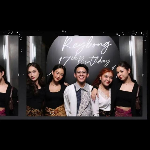 Rey Bong rayakan ulang tahun ke-17 (Foto: Instagram saskiawfairy)