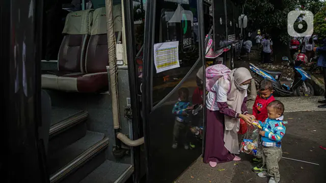 Antusias Warga Ikut Program Mudik Gratis