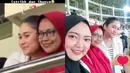 Seperti ini potret keakraban Zize dengan keluarga sang suami. Ia tampak mengambil beberapa foto di stadion. [instagram.com/azizahsalsha_]