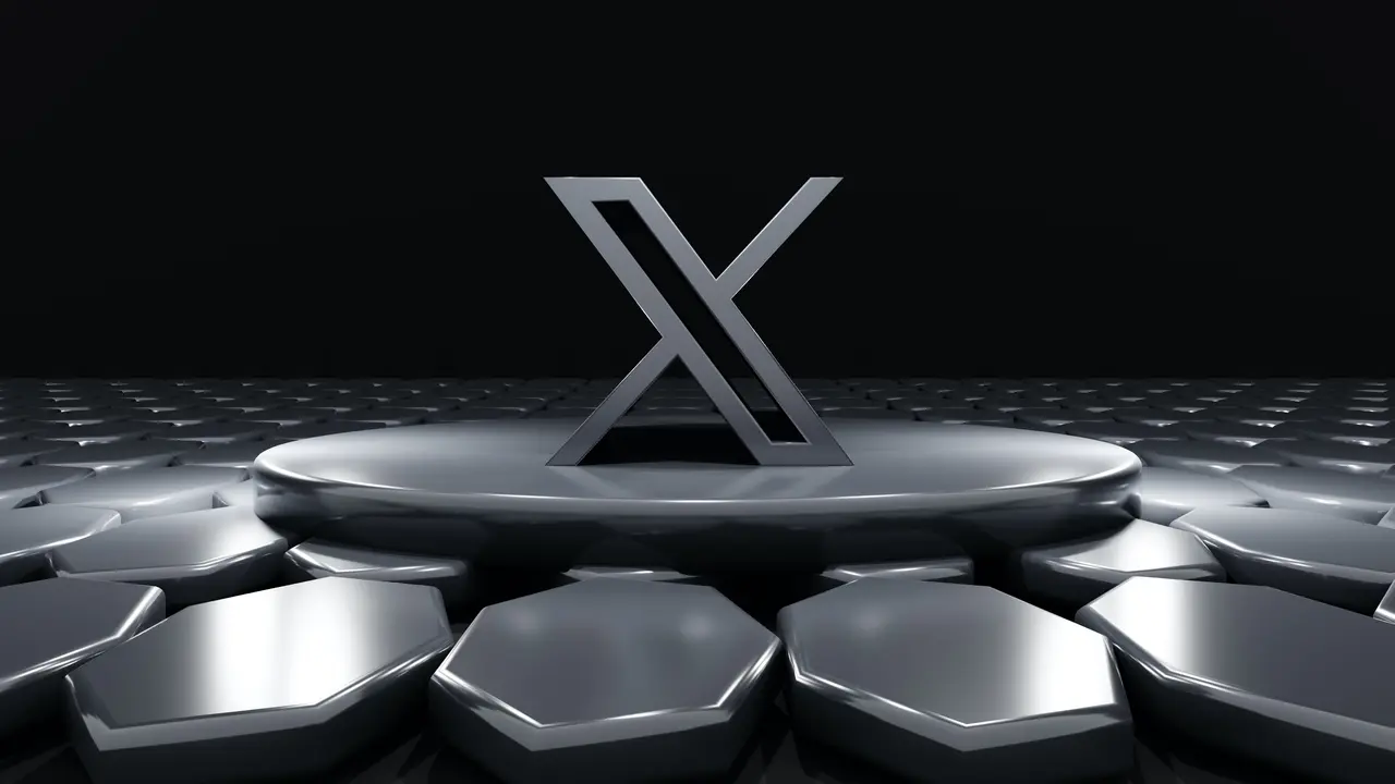 Logo X Alias Twitter 3D