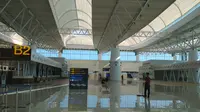 Bandara Kertajati Kabupaten Majalengka akan menjadi bagian dari embarkasi antara pada musim haji 2018. Foto (Liputan6.com / Panji Prayitno)