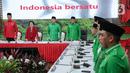 Jajaran DPP PPP mengukuhkan kerja sama politik yang dipimpin langsung oleh Megawati Soekarnoputri. (Liputan6.com/Faizal Fanani)