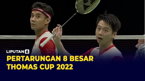 VIDEO: Mantap! Indonesia Lolos Perempat Final Thomas Cup 2022
