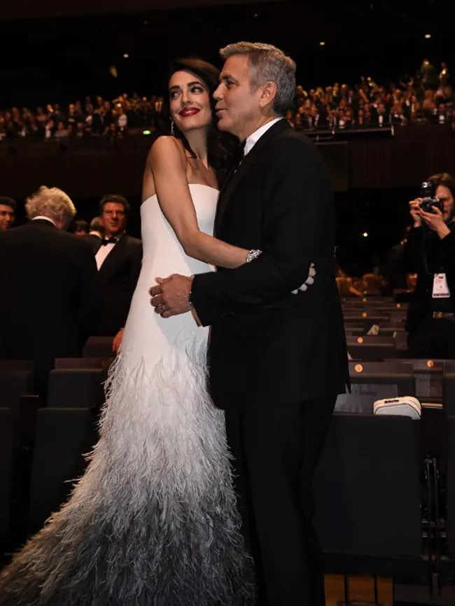 George Clooney dan Amal Alamuddin. (AFP/Bintang.com)