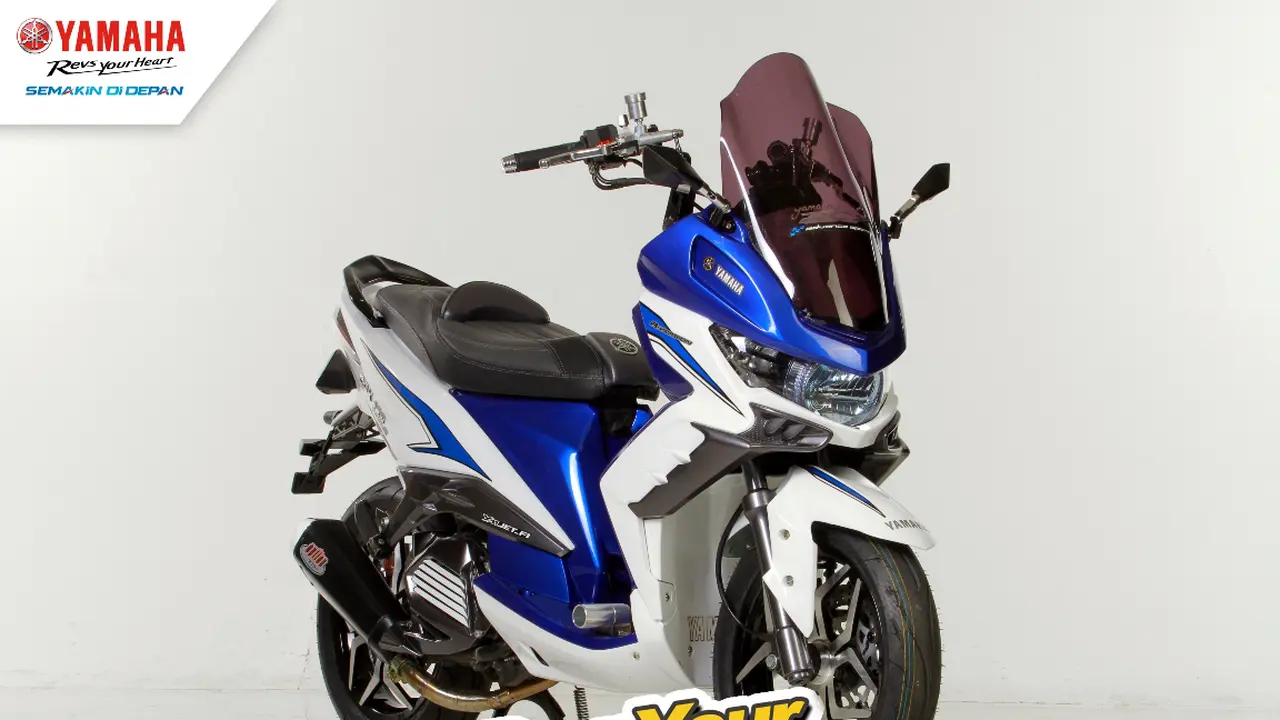 Ini Jawara Modifikasi Yamaha Revs Your Bike