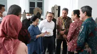 Ketua Umum PDI Perjuangan Megawati Soekarnoputri mengecek kondisi Museum Nasional Jakarta Pusat, Selasa (19/9/2023). (Dokumentasi: PDIP).