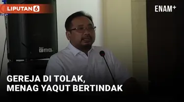 Yaqut Cholil Qoumas Bakal Datangi Walikota Cilegon Terkait Pembangunan Gereja