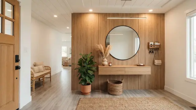 Desain Foyer Minimalis untuk Rumah Mungil