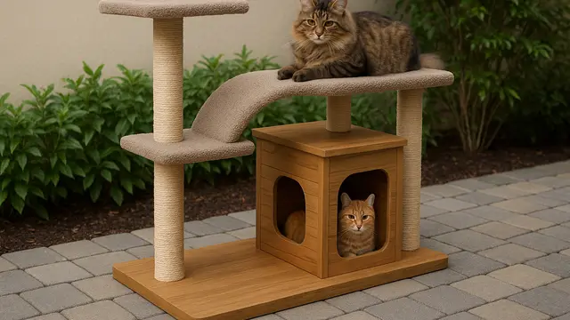 7 Model Rumah Kucing Outdoor Sederhana, Estetik dan Nyaman untuk Si Meong