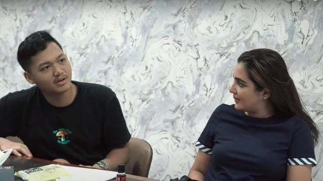 Perdebatan Ashanty dan Azriel Hermansyah. (Foto: YouTube The Hermansyah A6)