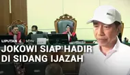 Dipanggil sebagai Saksi Kasus Ijazah, Jokowi Nyatakan Siap Hadir
