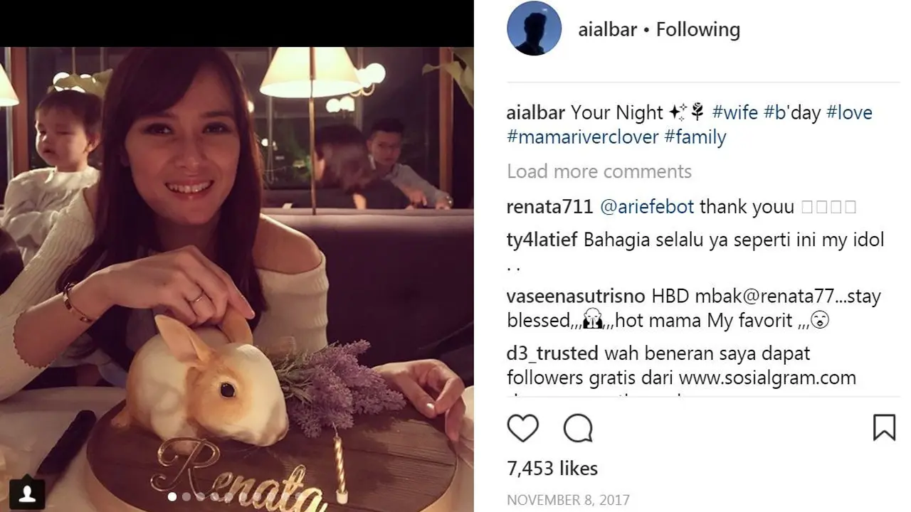 Makna Kue Kelinci dari Fachri Albar untuk Renata Kusmanto