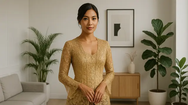 7. WaTrik Memilih Warna Kebaya untuk Kulit Sawo Matang Agar Tampil Menawan