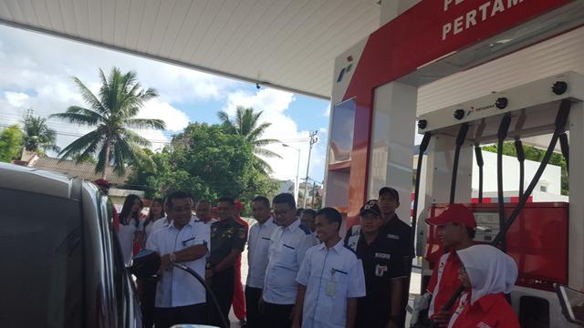 Pertamina Resmikan Spbu Coco Pertama Di Manado Bisnis Liputan6 Com