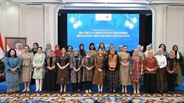 Halal Bihalal Seruni dan Dekranas, Fatma Saifullah Yusuf Turut Hadir