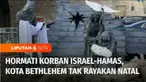 Meski tak ada perayaan Natal di Bethlehem, sejumlah peziarah asal Indonesia mengunjungi kawasan religius yang menjadi kota kelahiran Yesus Kristus. Peringatan Natal terasa syahdu, jadi simbol solidaritas bagi korban perang Israel-Hamas. Reporter VOA ...