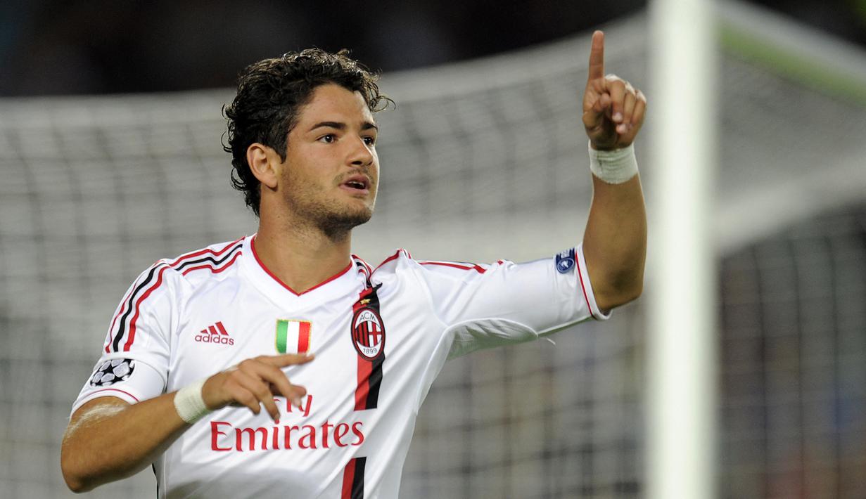 Alexandre Pato sempat menjadi pemain top AC Milan dan kini akhirnya mencoba peruntungan dengan bergabung bersama Orlando City SC pada bulan Februari 2021. Pato sendiri sudah membukukan 2 gol dan tiga assist dalam 14 penampilan bersama Orlando City di MLS. (AFP/Lluis Gene)