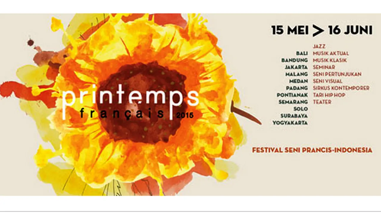 Printemps Francais 2015 Festival Musisi Indonesia dan Perancis