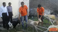 Resmob Polres Takalar Amankan Dua Pencuri Kambing