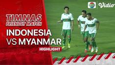 Berita Video, Highlights Laga Uji Coba Jelan Piala AFF 2020 antara Indonesia Vs Myanmar pada Kamis (25/11/2021)