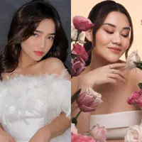 Lihat di sini beberapa potret beda gaya makeup Fuji dan Aaliyah Massaid.