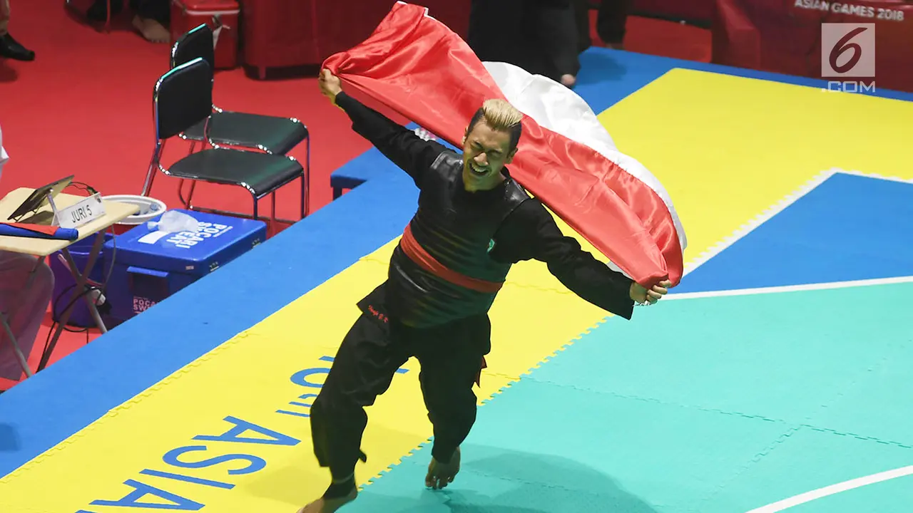 Pesilat Hanifan Yudani Kusumah Tambah Emas untuk Indonesia