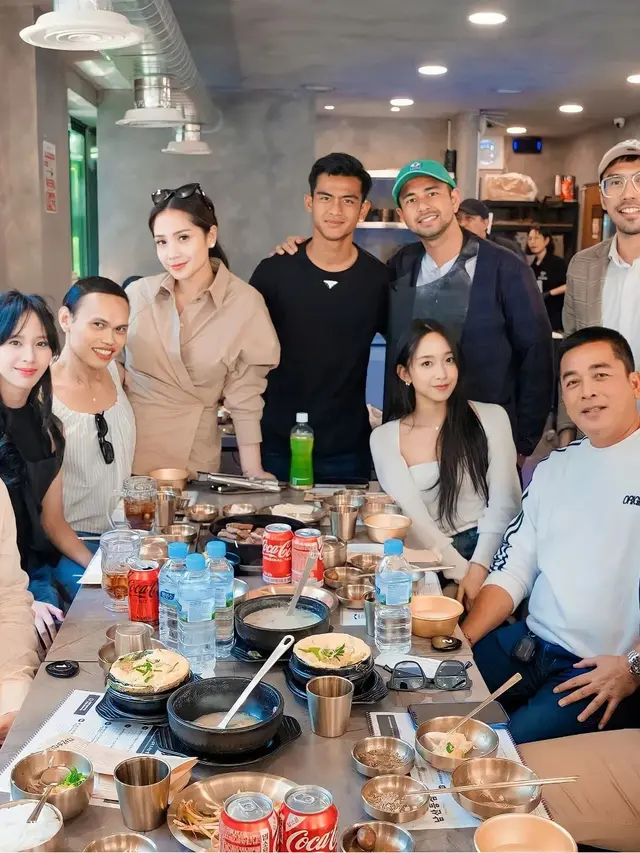 7 Momen Seru Raffi Ahmad Bareng Pratama Arhan dan Dita Karang di Korea Selatan