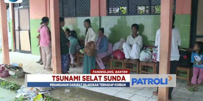 Tim SAR Gabungan Evakuasi Korban Tsunami Selat Sunda di Villa Stephanie