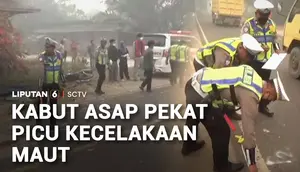 Kabut Asap Batasi Jarak Pandang, Alami Kecelakaan Dua Orang Tewas