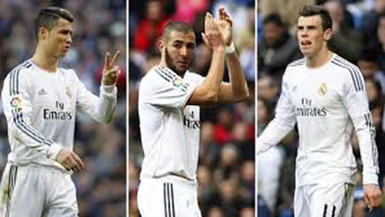 Bale, Ronaldo, Benzema