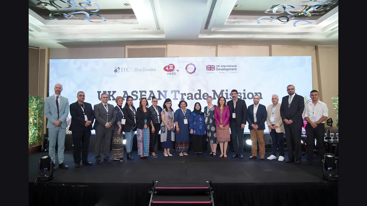 Misi perdagangan Inggris-ASEAN (Association of Southeast Asian Nations).