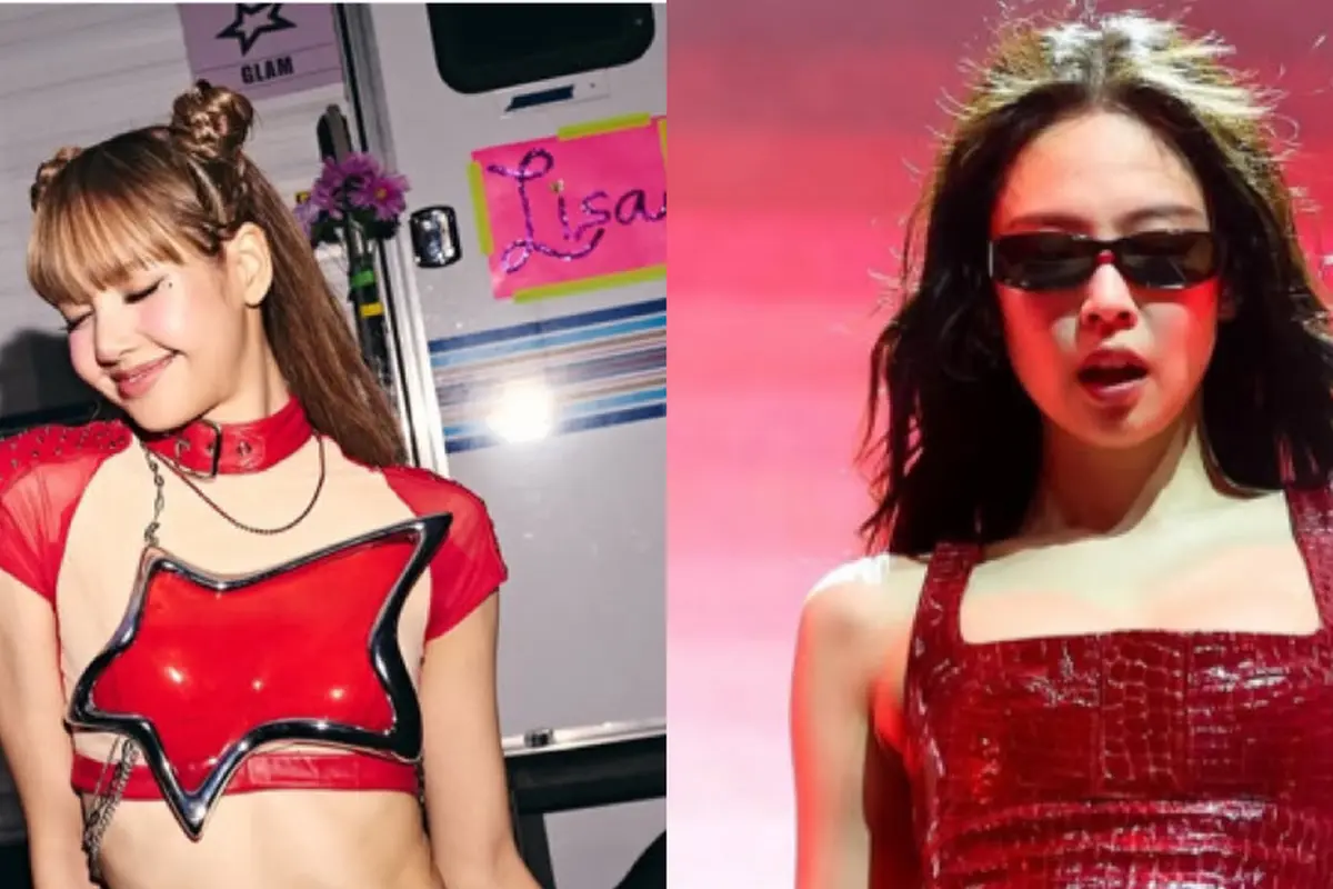 Potret Kesamaan Lisa dan Jennie Blackpink di Panggung Coachella