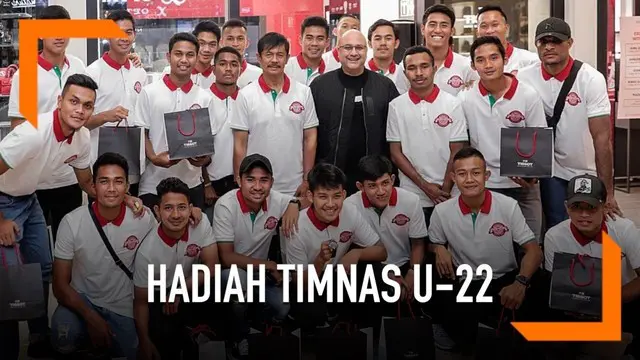 VIDEO: Timnas U-22 Dapat Hadiah dari Suami Maia Estianty