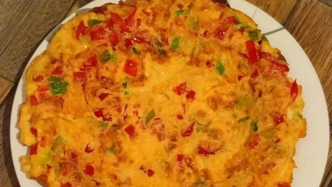 Resep telur dadar paprika. (dok. Cookpad @cook_26012960)