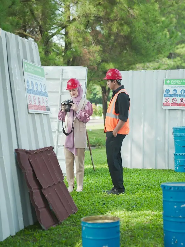 Irish Bella syuting sinetron (Instagram/_irishbella_)