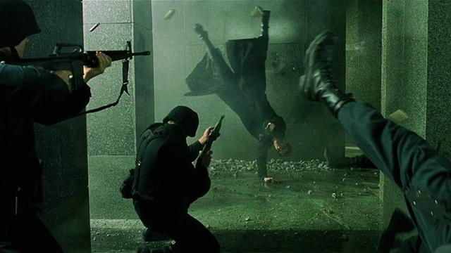 Salah satu adegan film The Matrix Reloaded. (Foto: Dok. IMDb/ Warner Bros.)