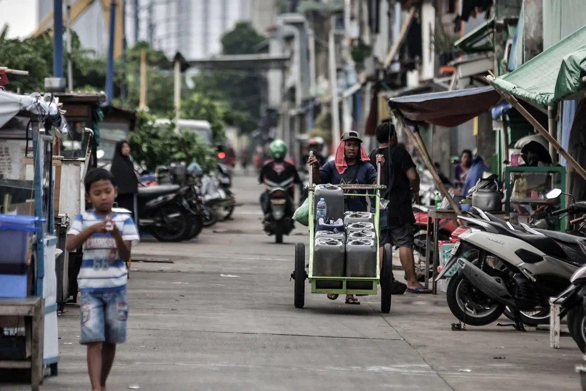 FOTO: Angka Kemiskinan di Indonesia Naik Selama Pandemi