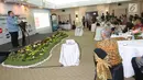Menteri PPN/Kepala Bappenas Bambang Brodjonegoro memberi sambutan dalam pertemuan kerja sama investasi di Bali, Sabtu (13/10). Pembiayaan proyek-proyek ini difasilitasi PINA Center Bappenas. (Liputan6.com/Angga Yuniar)