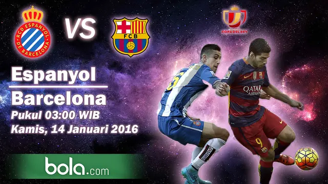 Espanyol vs Barcelona (Bola.com/Samsul Hadi)