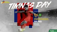 Sepak Bola Putra SEA Games 2019: Indonesia vs Brunei. (Bola.com/Dody Iryawan)