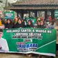 Ratusan santri dan warga Nahdlatul Ulama (NU) menyatakan dukungan kepada Radityo Egi Pratama di Pemilihan Bupati (Pilbup) 2024. (Ist).