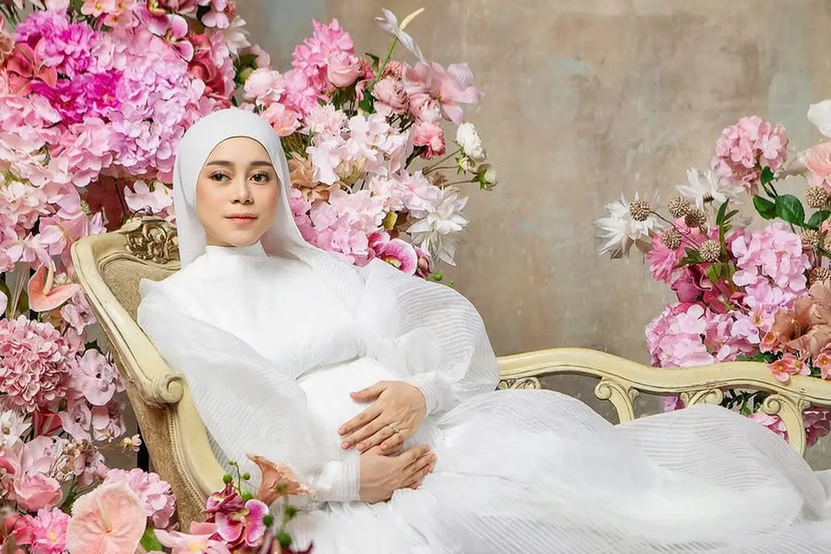 Potret Maternity Shoot Lesti Kejora